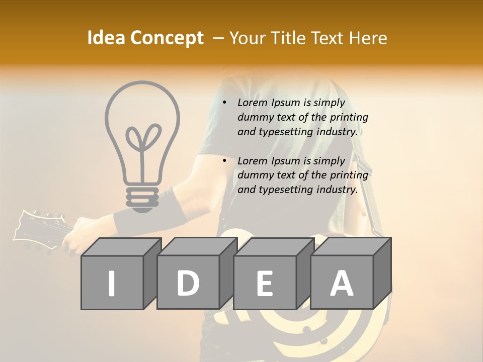 Instrument Musical Sound PowerPoint Template