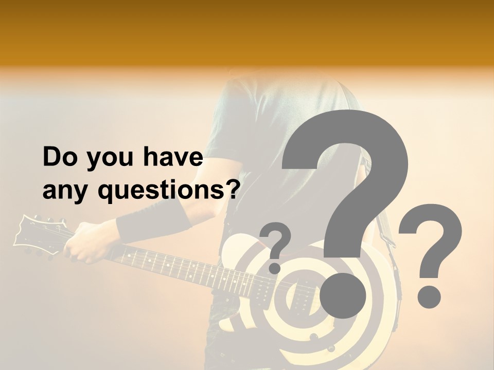 Instrument Musical Sound PowerPoint Template