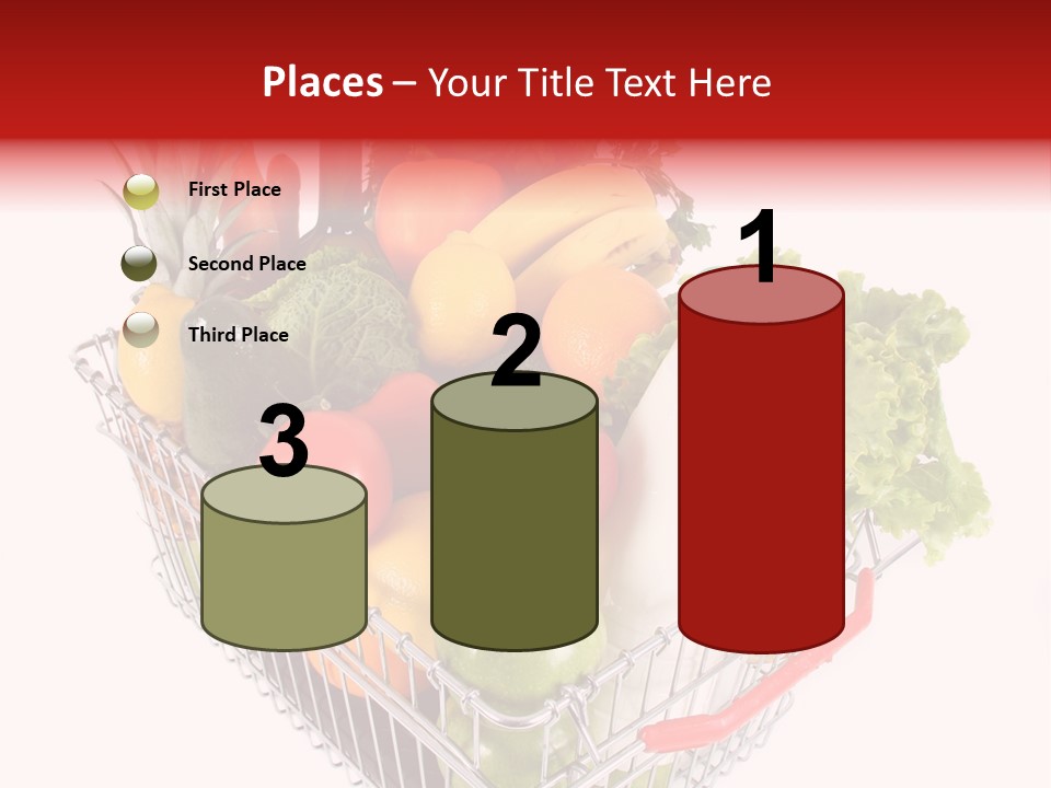 Colourful Vegetable Sweet PowerPoint Template