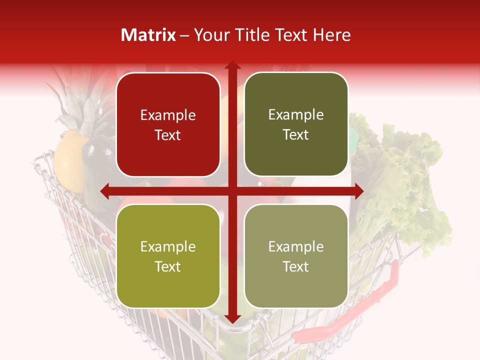 Colourful Vegetable Sweet PowerPoint Template