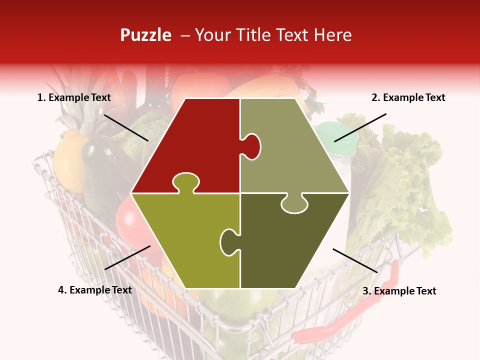 Colourful Vegetable Sweet PowerPoint Template