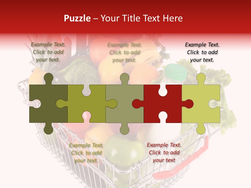 Colourful Vegetable Sweet PowerPoint Template