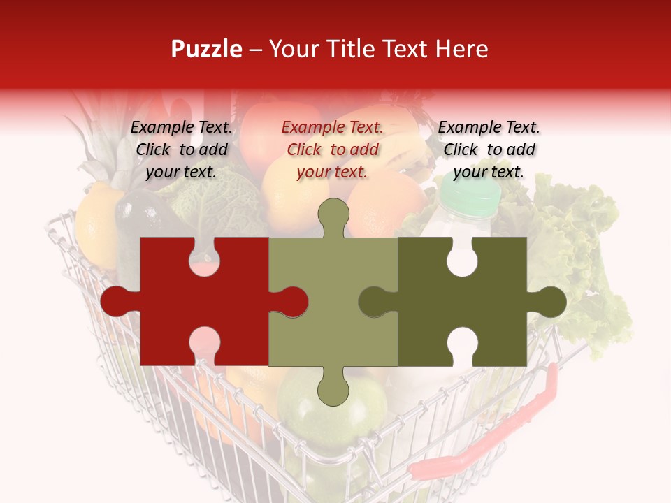 Colourful Vegetable Sweet PowerPoint Template