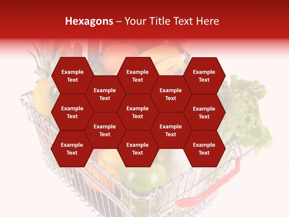 Colourful Vegetable Sweet PowerPoint Template