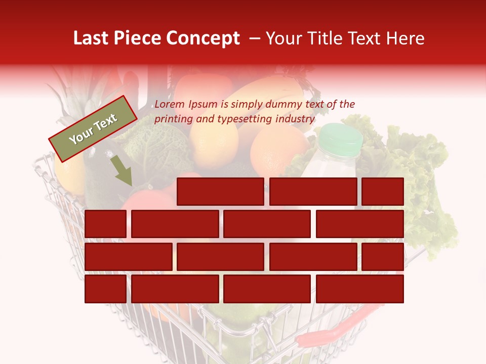 Colourful Vegetable Sweet PowerPoint Template