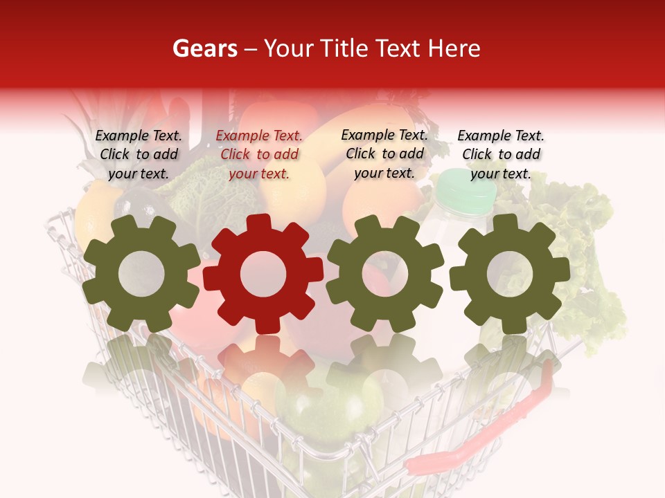 Colourful Vegetable Sweet PowerPoint Template