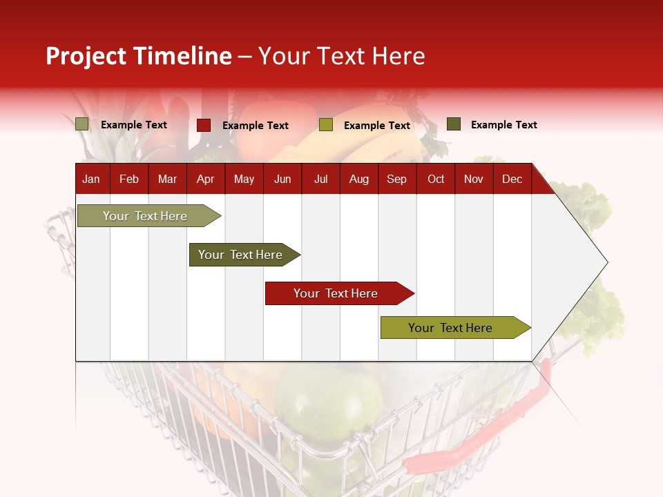 Colourful Vegetable Sweet PowerPoint Template