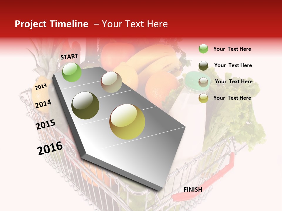Colourful Vegetable Sweet PowerPoint Template