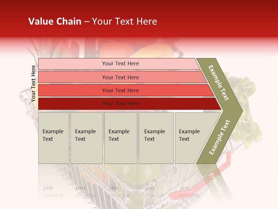 Colourful Vegetable Sweet PowerPoint Template