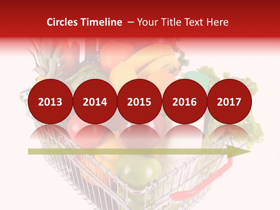 Colourful Vegetable Sweet PowerPoint Template