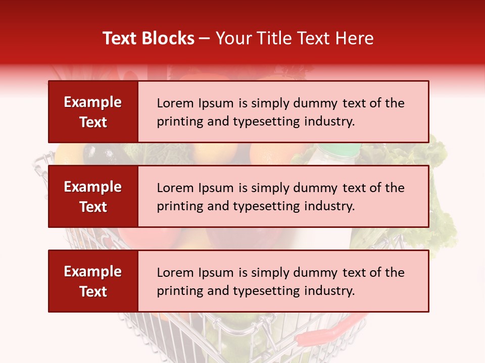 Colourful Vegetable Sweet PowerPoint Template