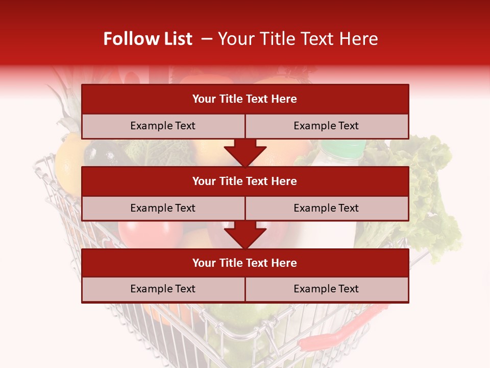 Colourful Vegetable Sweet PowerPoint Template