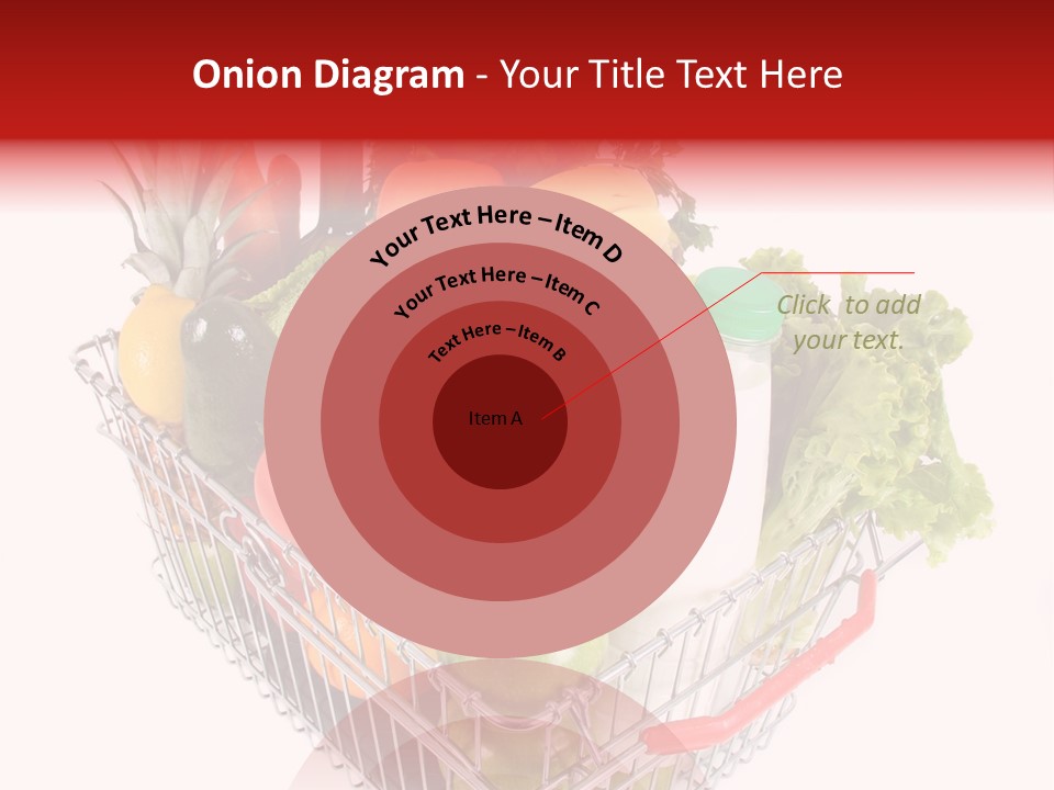 Colourful Vegetable Sweet PowerPoint Template