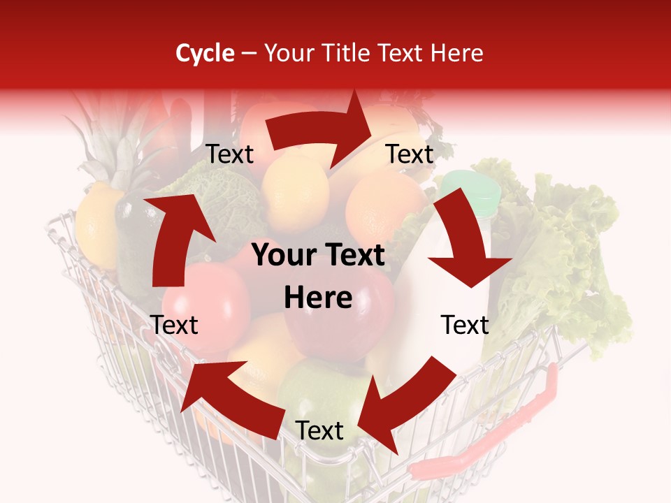 Colourful Vegetable Sweet PowerPoint Template