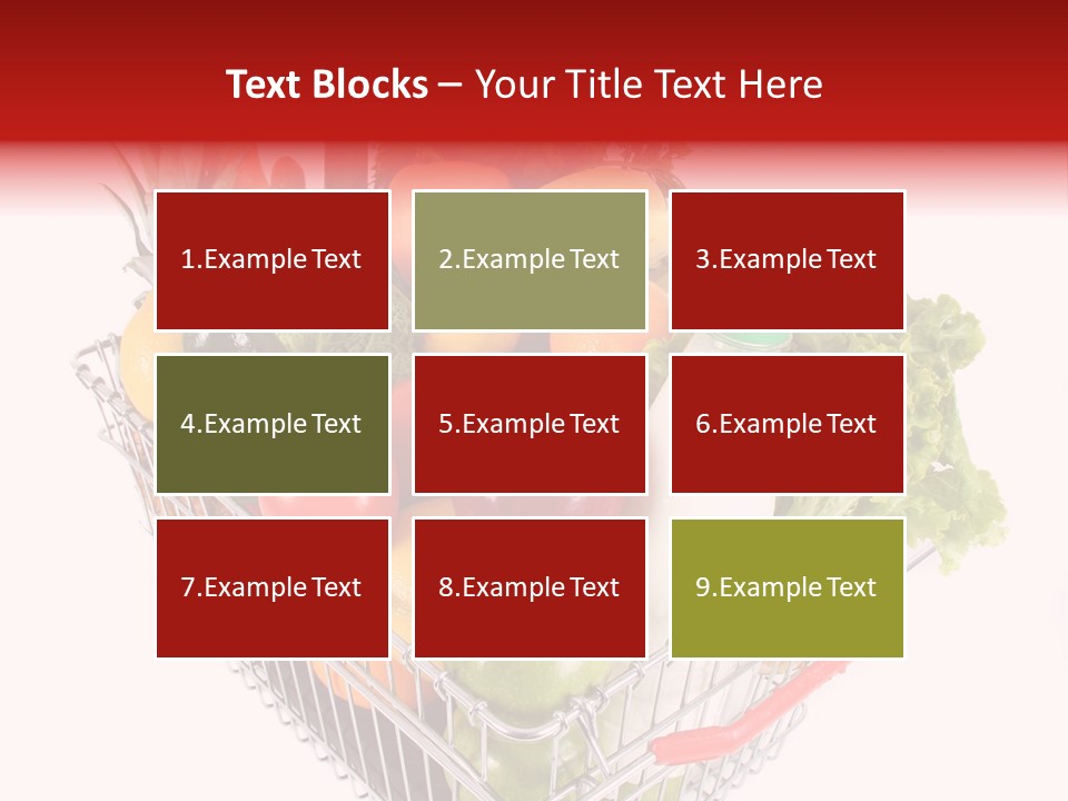 Colourful Vegetable Sweet PowerPoint Template