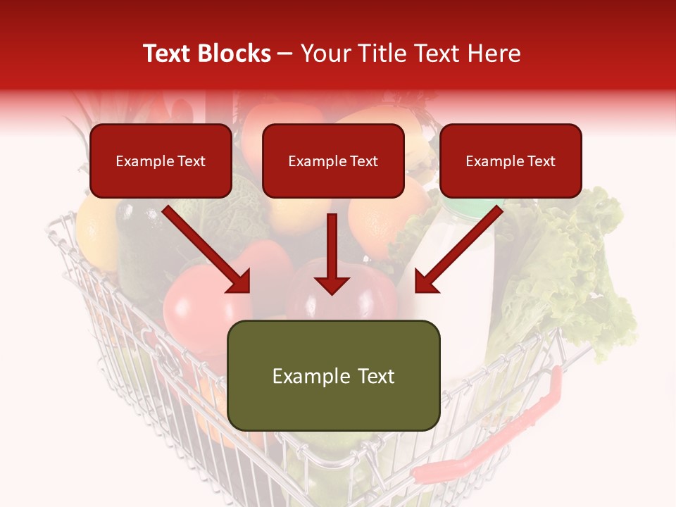 Colourful Vegetable Sweet PowerPoint Template