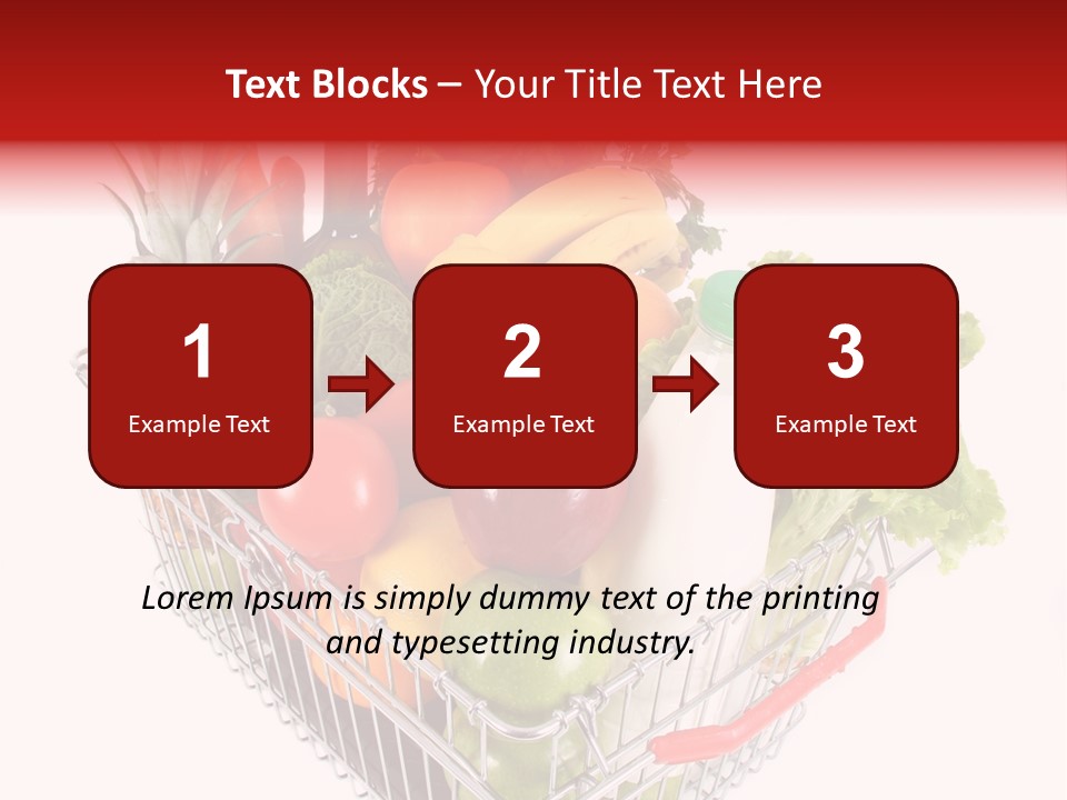 Colourful Vegetable Sweet PowerPoint Template