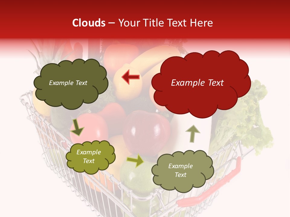 Colourful Vegetable Sweet PowerPoint Template
