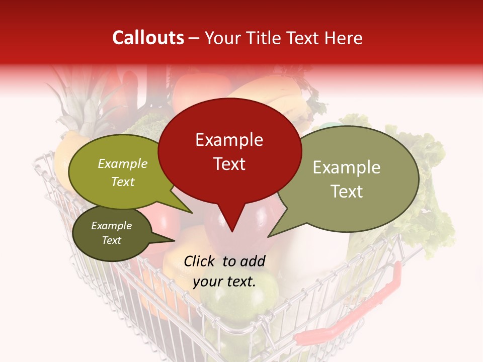 Colourful Vegetable Sweet PowerPoint Template