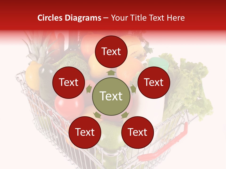 Colourful Vegetable Sweet PowerPoint Template