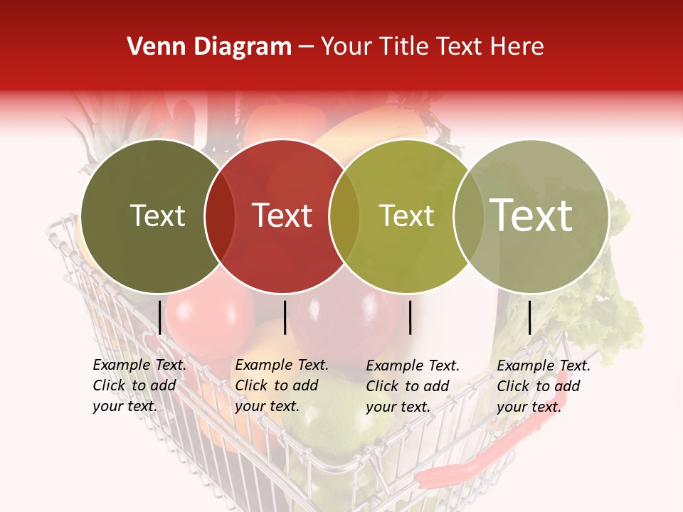 Colourful Vegetable Sweet PowerPoint Template