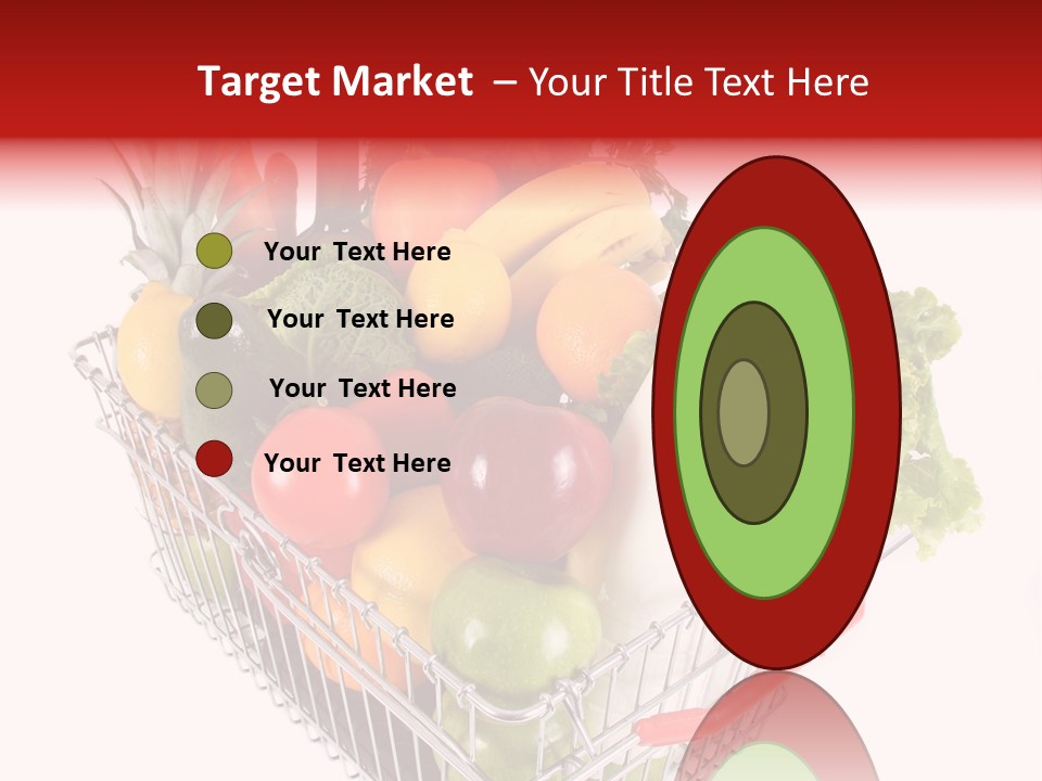 Colourful Vegetable Sweet PowerPoint Template