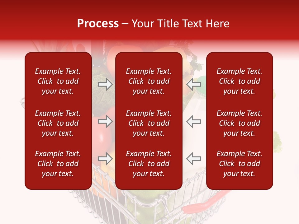 Colourful Vegetable Sweet PowerPoint Template