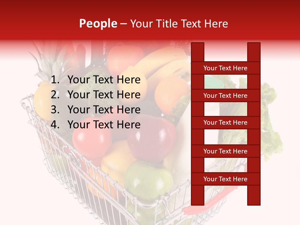 Colourful Vegetable Sweet PowerPoint Template