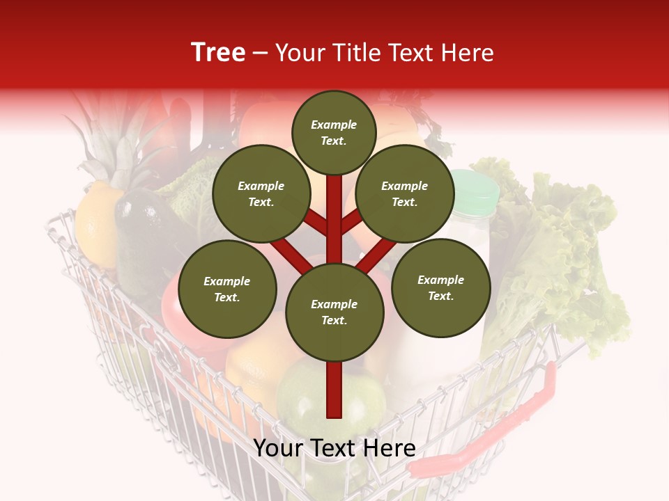 Colourful Vegetable Sweet PowerPoint Template