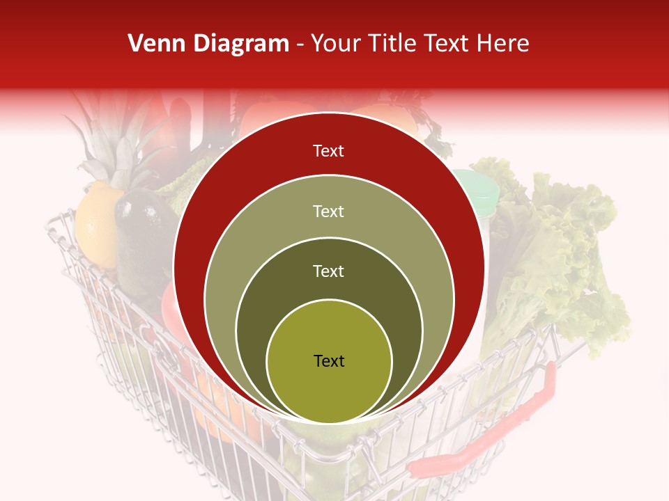 Colourful Vegetable Sweet PowerPoint Template