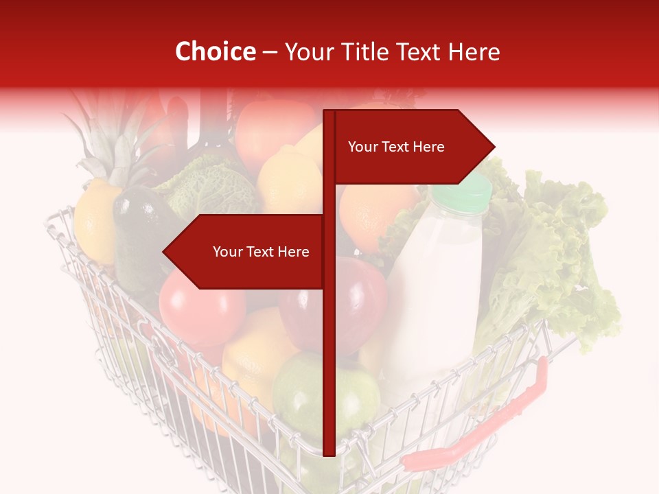 Colourful Vegetable Sweet PowerPoint Template