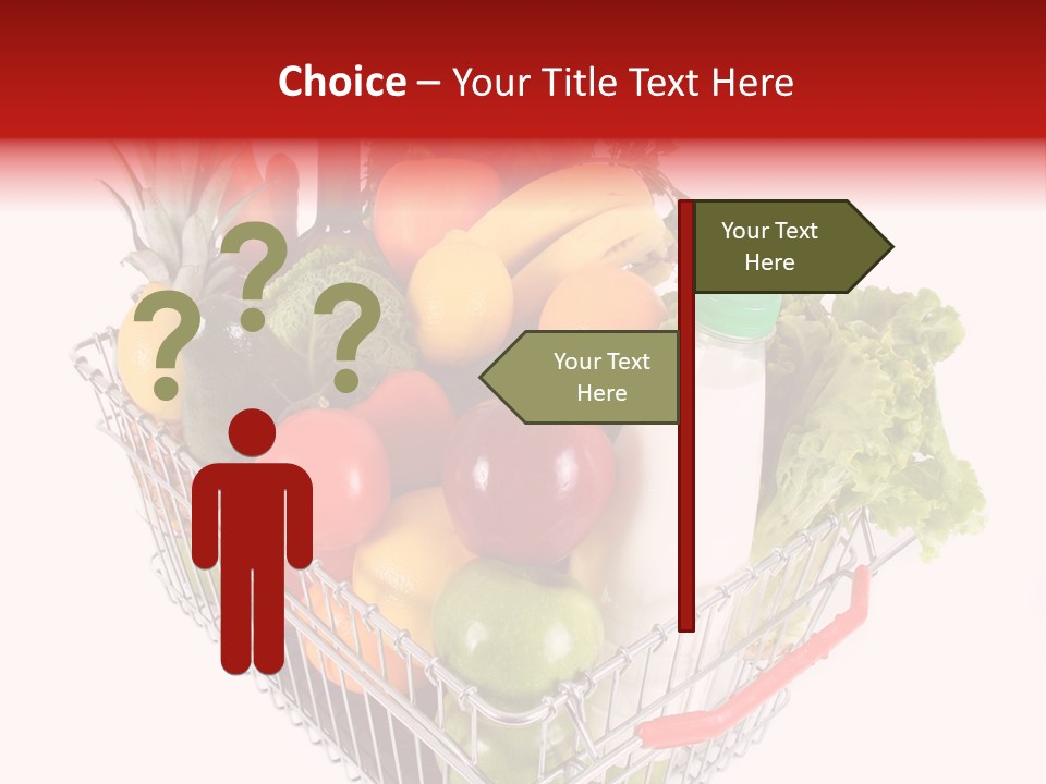 Colourful Vegetable Sweet PowerPoint Template