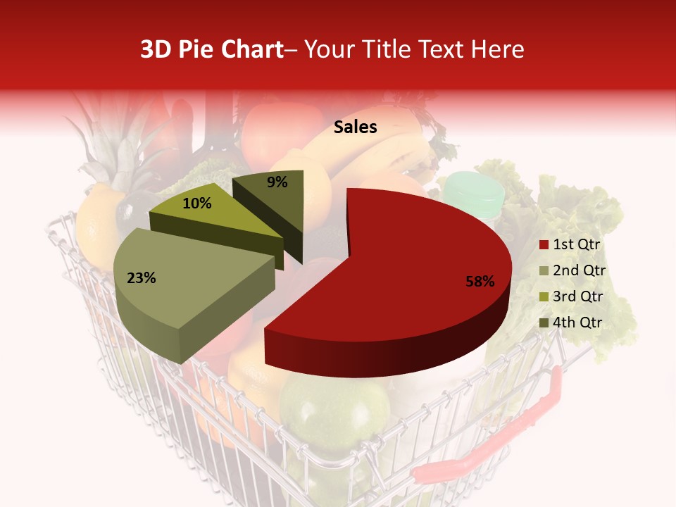 Colourful Vegetable Sweet PowerPoint Template