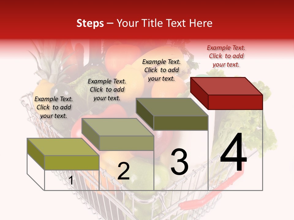 Colourful Vegetable Sweet PowerPoint Template