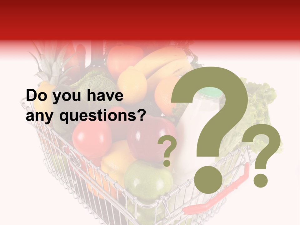 Colourful Vegetable Sweet PowerPoint Template