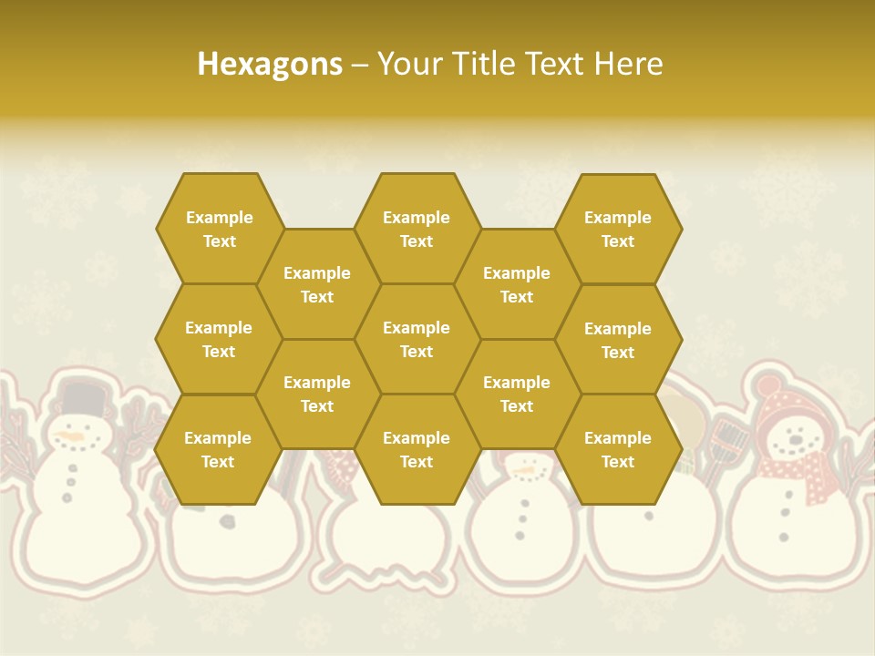 Togetherness White Slippers PowerPoint Template