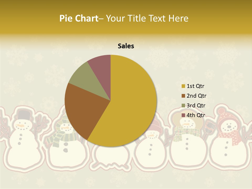 Togetherness White Slippers PowerPoint Template