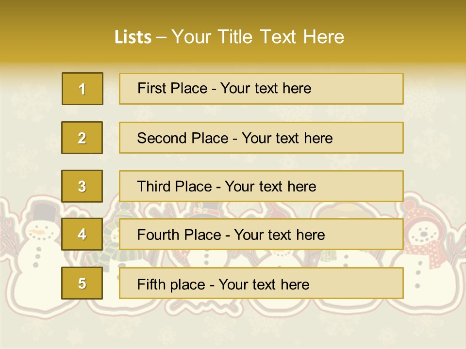 Togetherness White Slippers PowerPoint Template