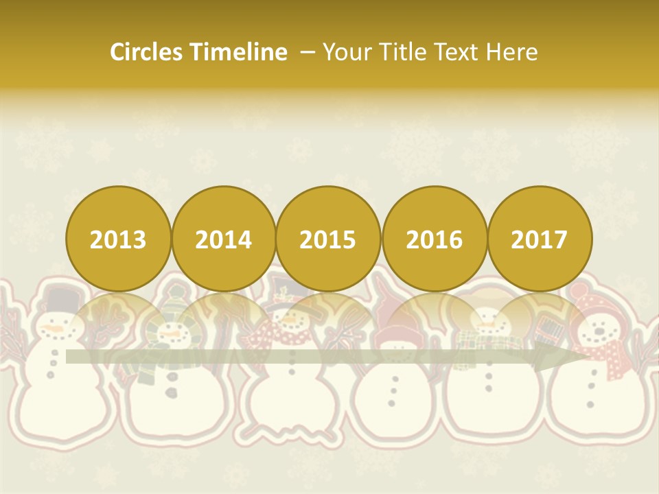 Togetherness White Slippers PowerPoint Template