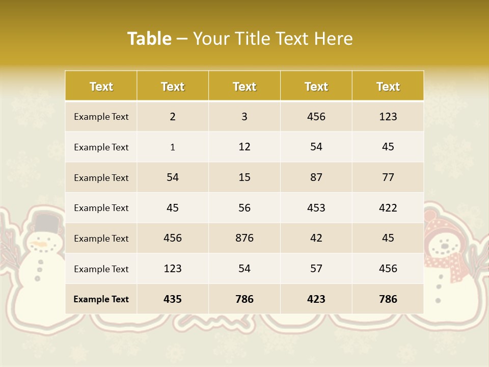 Togetherness White Slippers PowerPoint Template