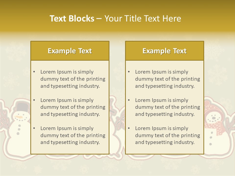 Togetherness White Slippers PowerPoint Template