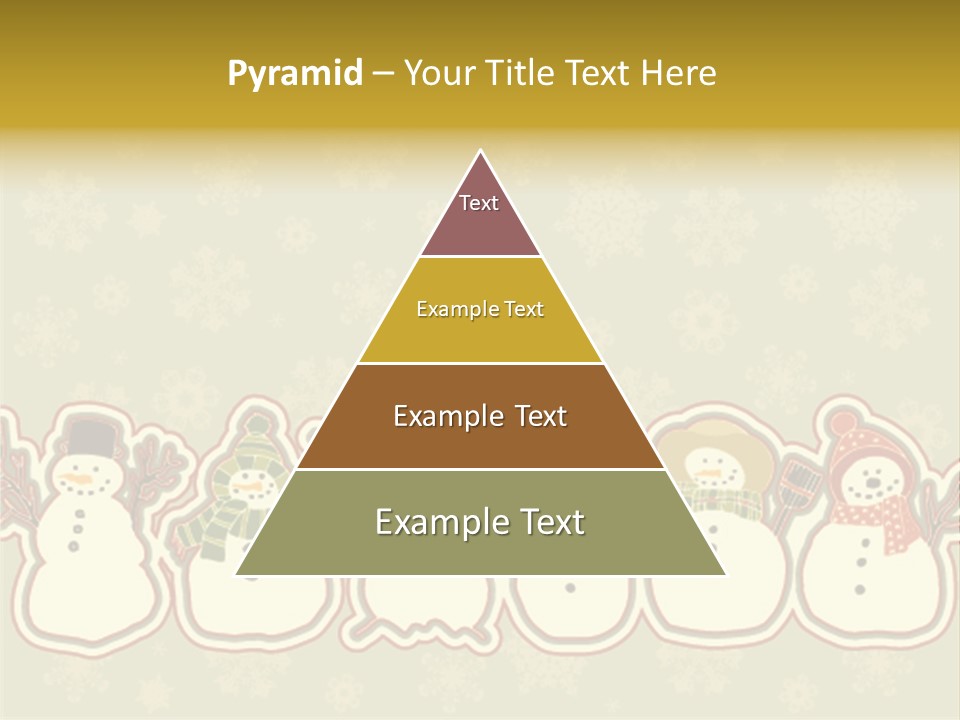 Togetherness White Slippers PowerPoint Template