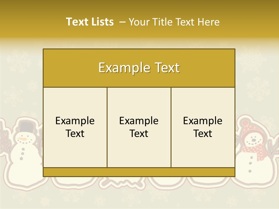 Togetherness White Slippers PowerPoint Template