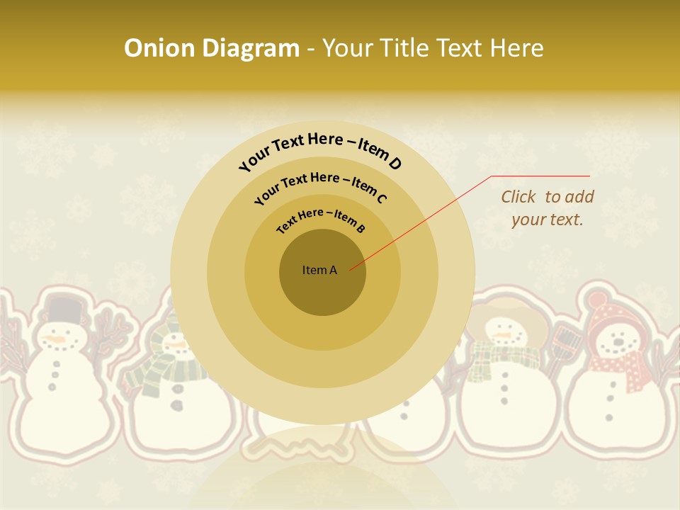 Togetherness White Slippers PowerPoint Template