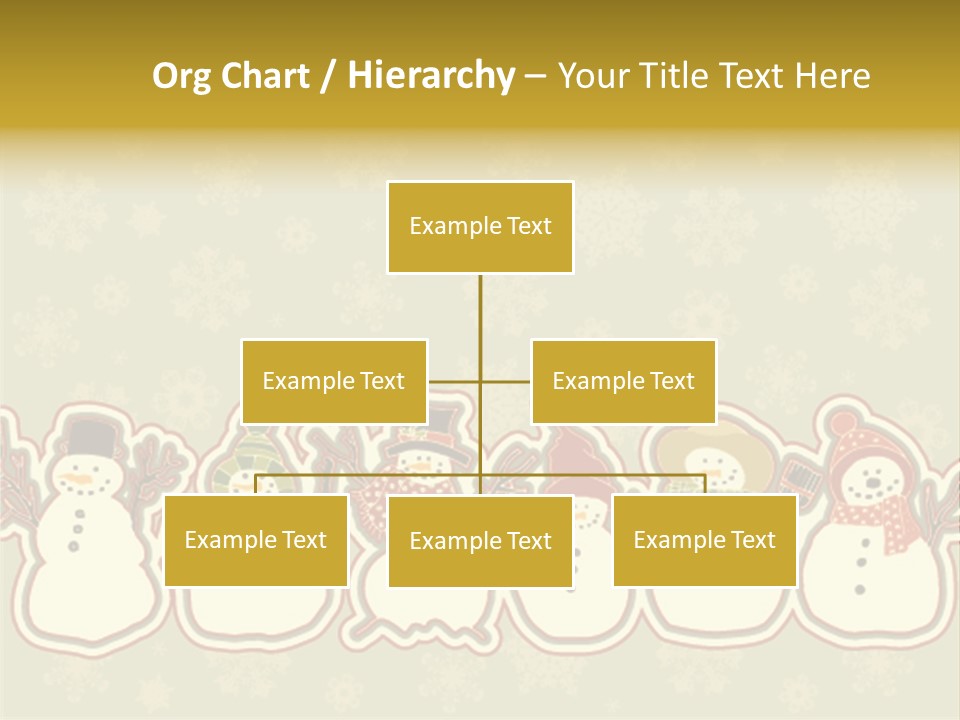 Togetherness White Slippers PowerPoint Template