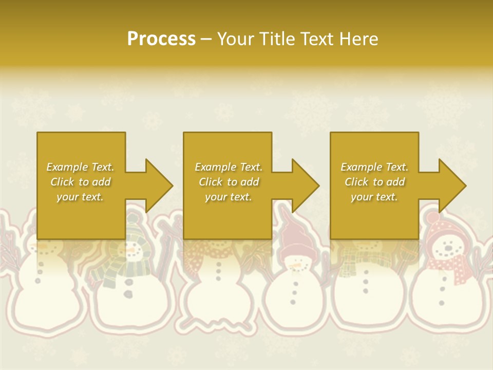 Togetherness White Slippers PowerPoint Template