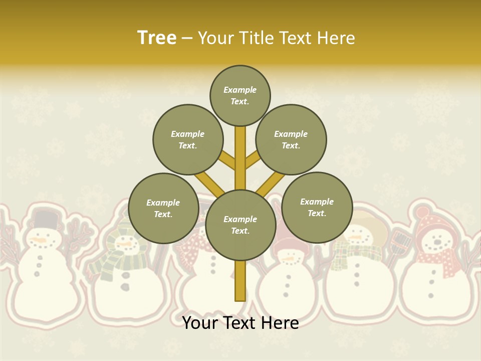 Togetherness White Slippers PowerPoint Template