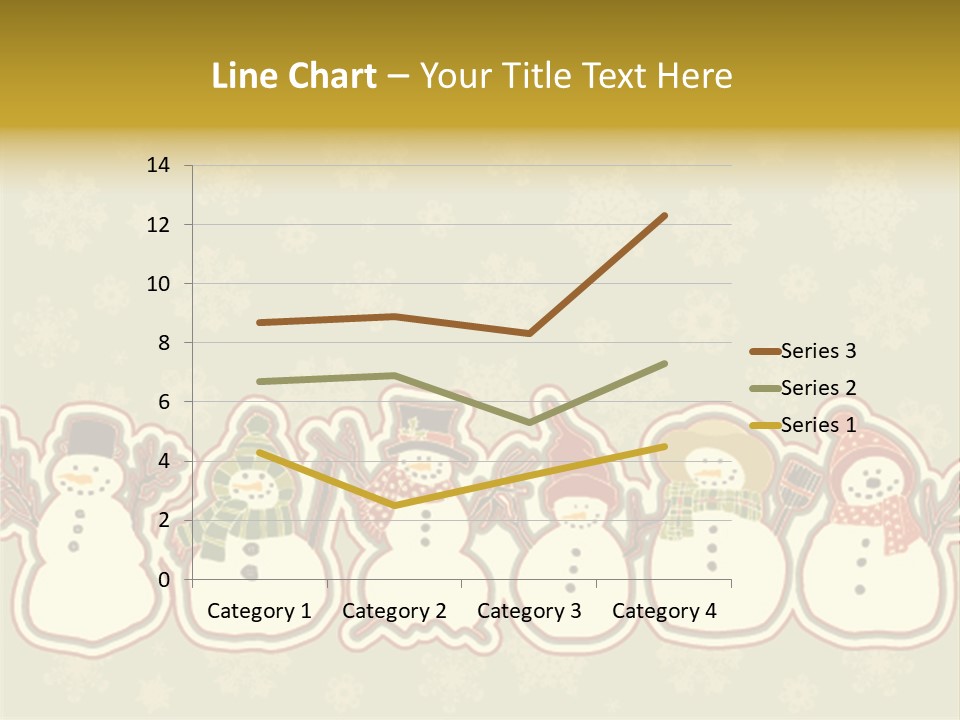 Togetherness White Slippers PowerPoint Template