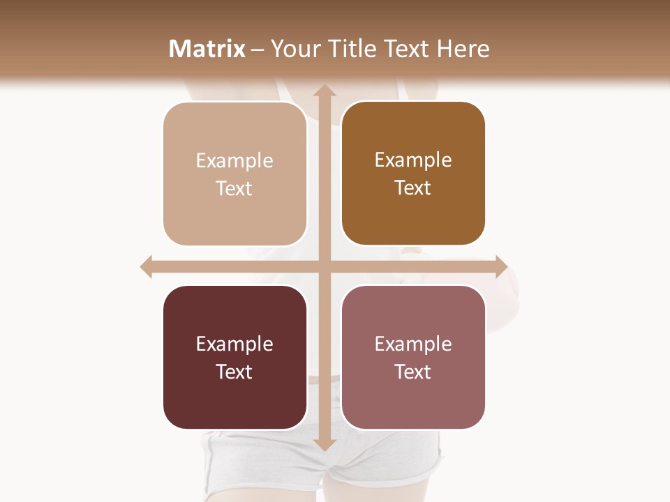 Leather Togetherness Background PowerPoint Template