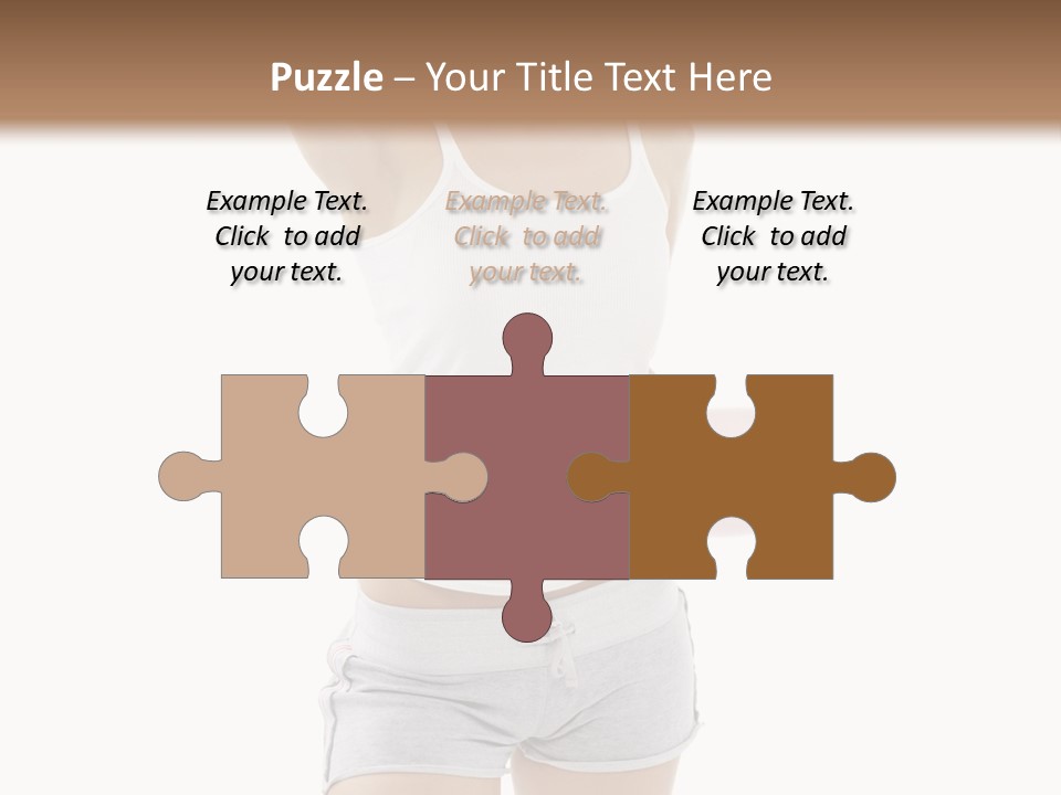 Leather Togetherness Background PowerPoint Template